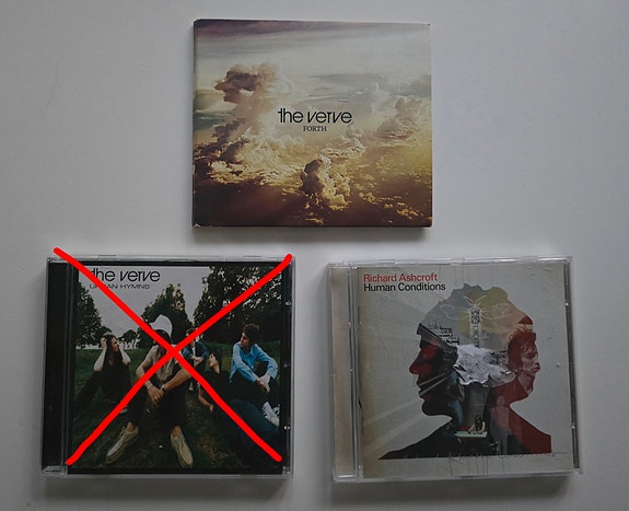 The Verve / Richard Ashcroft CD-levyjä