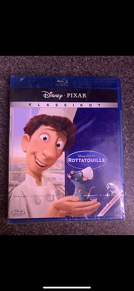 Disney Pixar klassikko Rottatouille uusi blue ray dvd