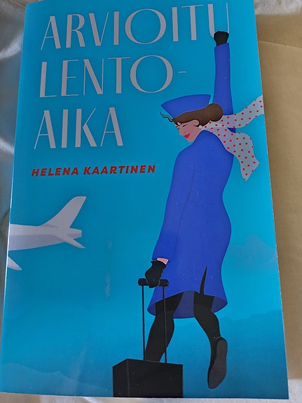 Helena Kaartinen Lento-aika Kirja Sininen