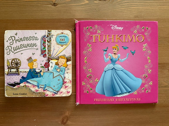 Prinsessa kirjat x2