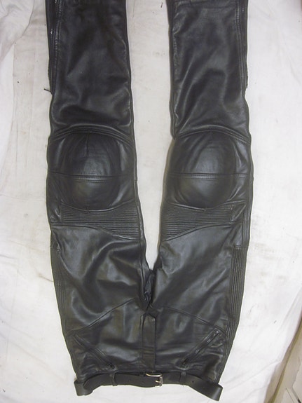 Biker daytona nahkahousut koko L
