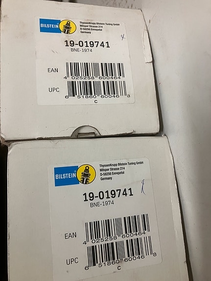 VW Golf/Jetta/Vento Takaiskarit Bilstein 83-98