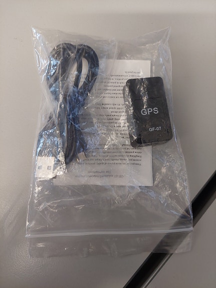 GF-07 mini "GPS" simmillä --- VARATTU