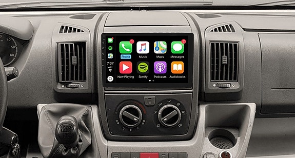 Android soitin 9" näytöllä Citroen Jumper 2006-2015