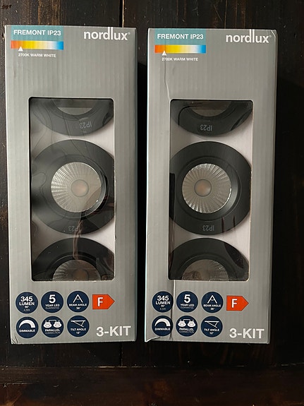 Nordlux Fremont IP23 345 lumen 3-KIT 2kpl Haku Espoo Lintuvaarasta
