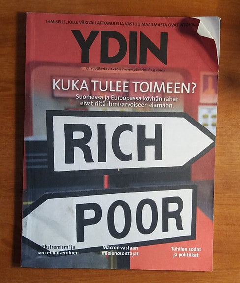 Päätoimittaja Arja Alho YDIN 2/2018