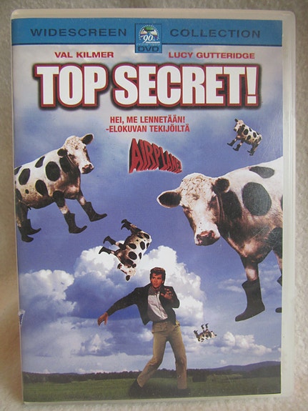 Top Secret – huippusalaista dvd