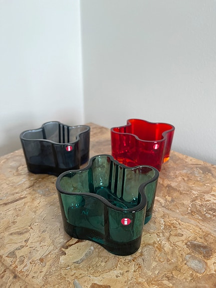 Iittala, Alvar Aalto, 55mm kynttilälyhty 3 kappaletta
