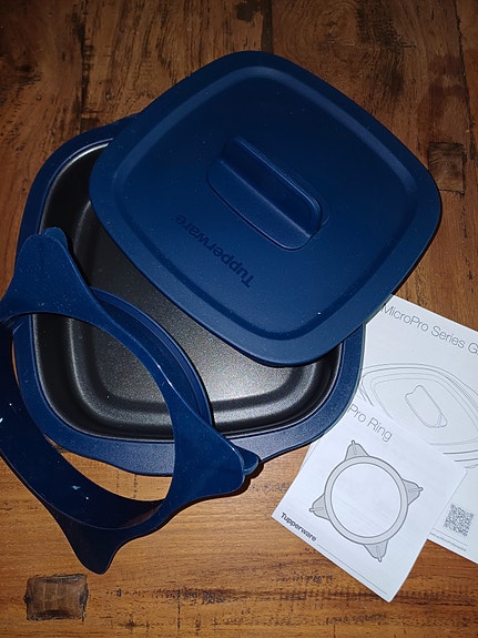 Tupperware MicroPro Series Grill + Pro Ring