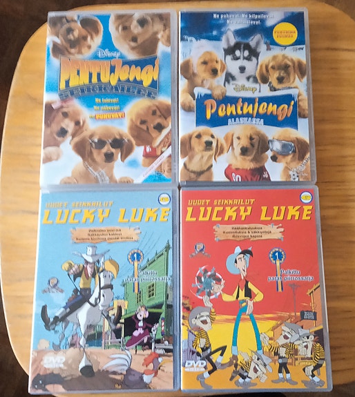Piirretyt dvd-leffat