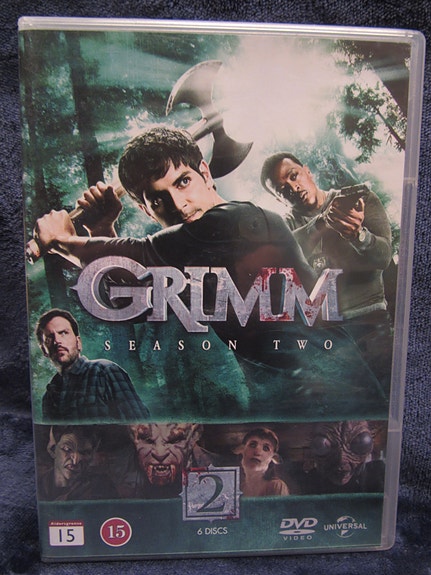 Grimm kausi 2 dvd