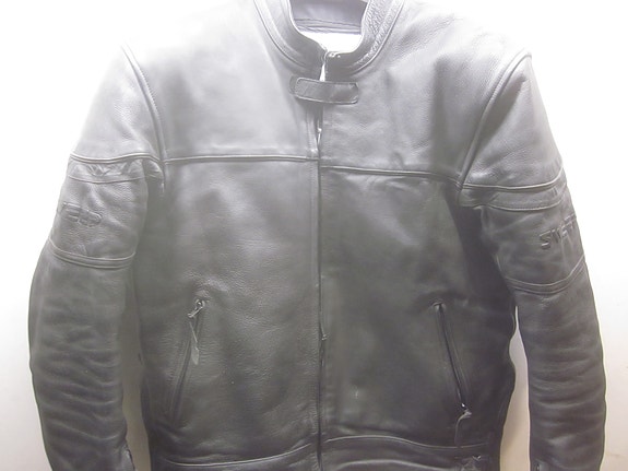 Iso nahkatakki biker koko XXL