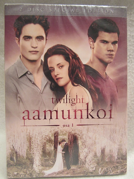 Twilight Aamunkoi osa 1 dvd uusi