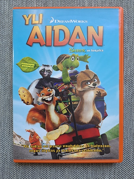 Yli aidan dvd