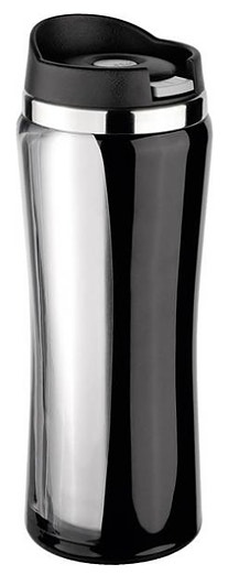 Konkurssimyynti, Isosteel Colorline termosmuki musta 0,4L (2kpl), UUSI