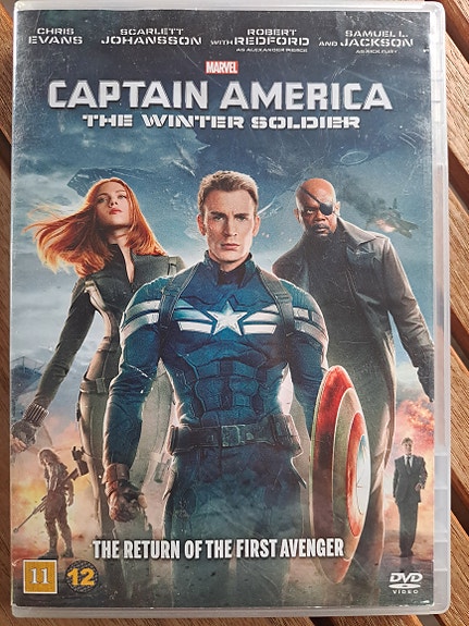 Captain america the winter soldier dvd