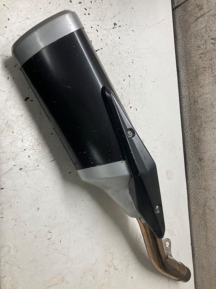 Äänenvaimennin Kawasaki Z 750 ZR 750 2007-2012 KHI K 516