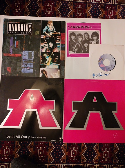 Androids - Koko vinyyli tuotanto LP/2x12" Maxi / 2x 7" Single