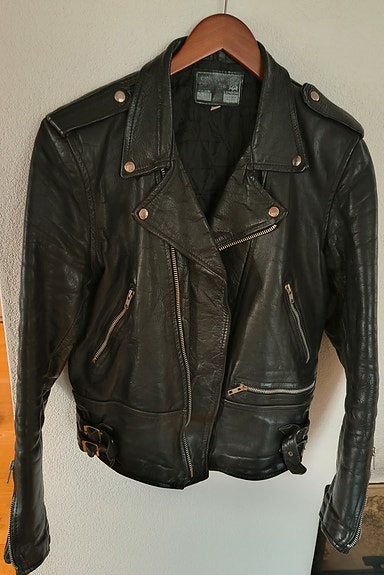 Aito miesten vintage nahkatakki