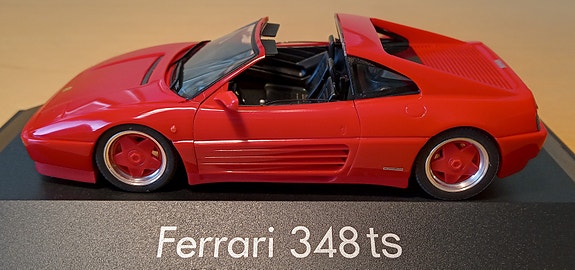 Herpa Ferrari 348 ts -pienoismalli