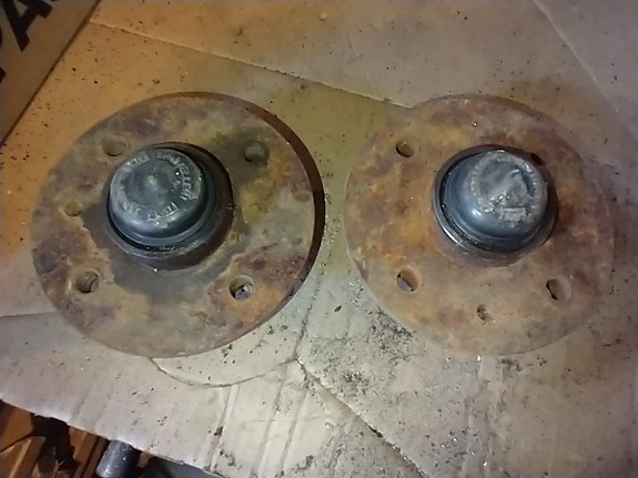Opel Kadett E, Ascona C takapyörän navat