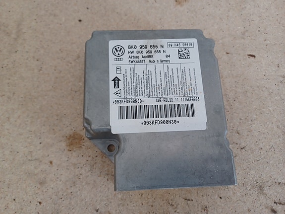 AUDI A5 2007-15 airbag ohjausyksikkö 8K0959655N