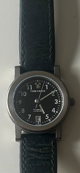 Time Force Titanium vanha rannekello