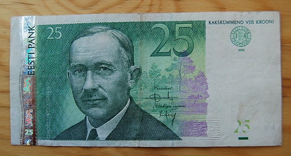 25 Krooni 2002 Viro, Estonia