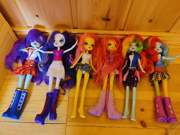 My Little Pony ponitytöt, pienempi koko