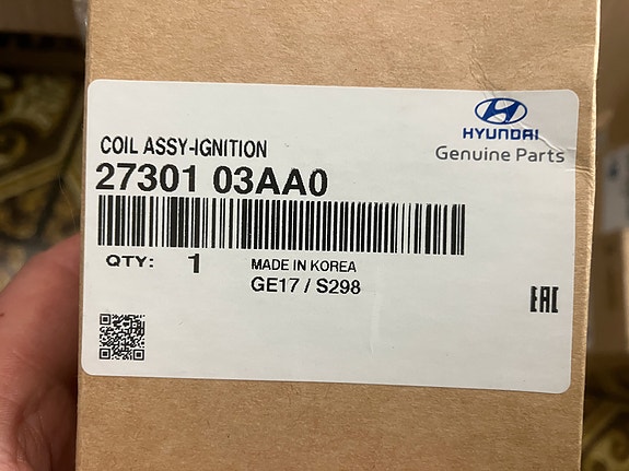 Hyundai/Kia 1.4 T-GDI Sytytyspuola Alkuperäinen 17-