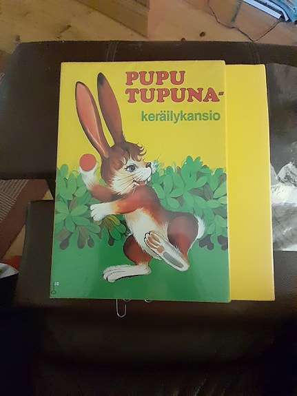 Pupu Tupuna keräilykansio ( ei kirjoja)
