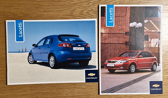 Chevrolet Lacetti -esite 2005
