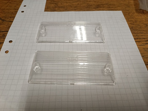 Lada 1200/Fiat 124 kirkkaat etuvilkun lasit