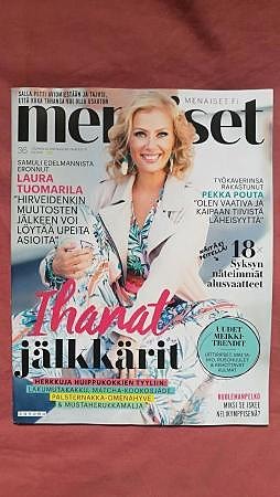 ME NAISET 36/2018 ja KODIN KUVALEHTI 17--19 /2018 ja 15/2020