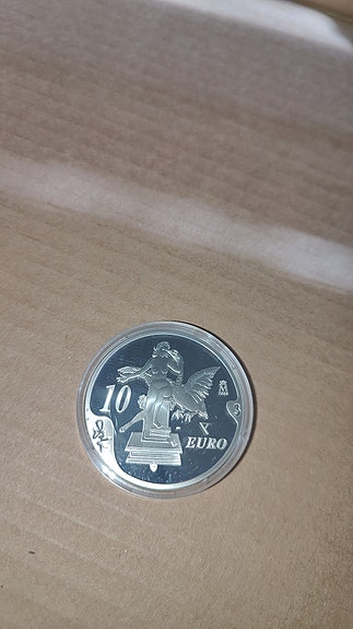 Espanjalainen 10 Euron kolikko PROOF