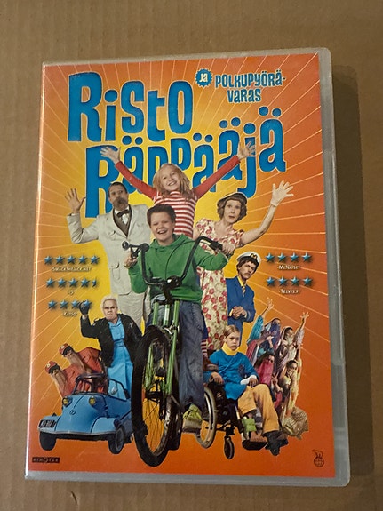 Risto Räppääjä ja polkupyörävaras DVD