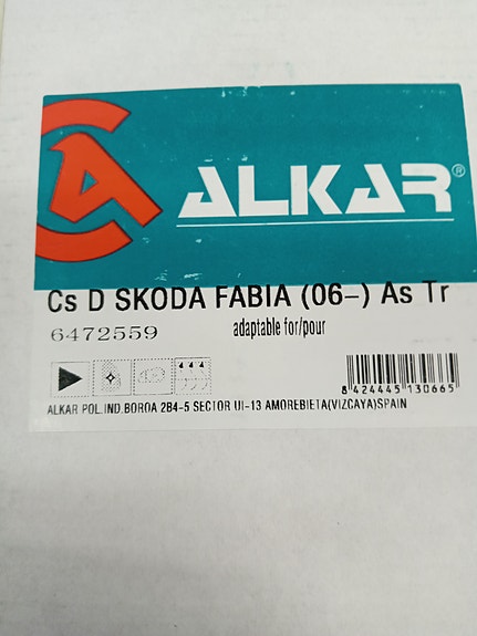 Skoda Fabia/Roomster sivupeilinlasi oikea