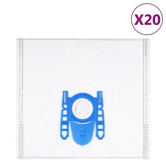 vidaXL Imurin pölypussit Bosch/Siemens DEFGH 20 kpl(sku30235