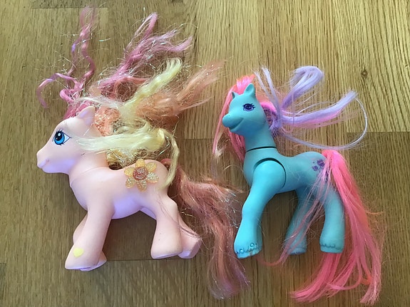 My little pony figuuri 2 kpl ( retro )