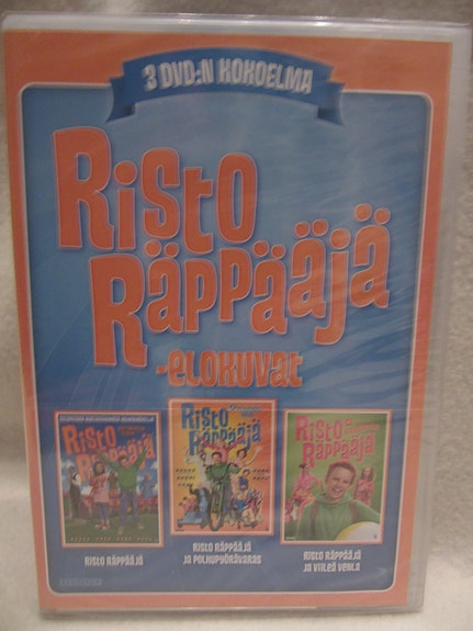 Risto Räppääjä boksi dvd uusi