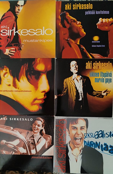 Aki Sirkesalo CD single 6 kpl
