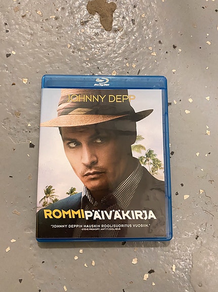 Rommi päiväkirja blu ray