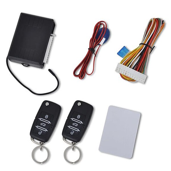 vidaXL Auton keskuslukkosarja 2-kaukosäätöavaimella VW Skoda Audi(sku150043
