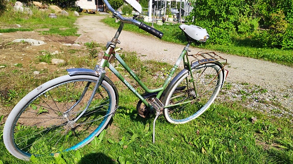 Vanha Tunturi polkupyörä