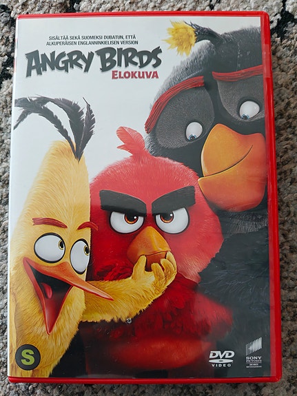 Angry Birds elokuva DVD levy