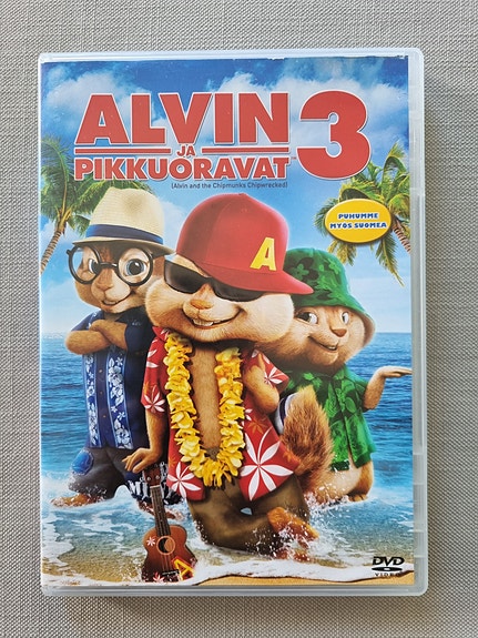 DVD Alvin ja pikkuoravat 3