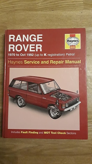Range Rover Korjausopas