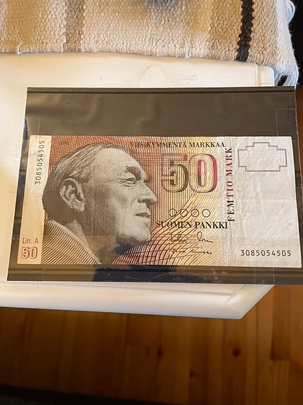 1986 Alvar Aalto 50 markkaa