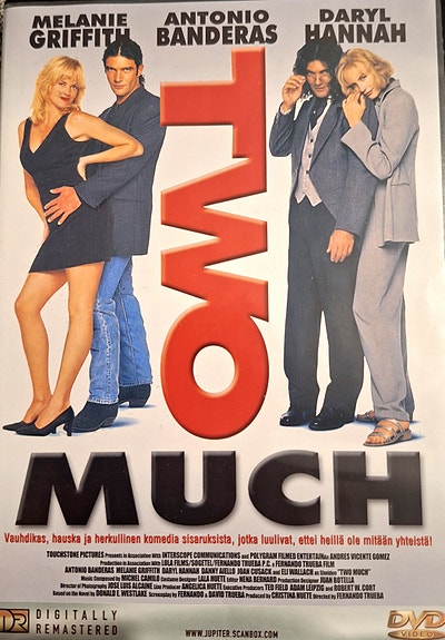 Myydään Two Much Dvd komedia elokuva