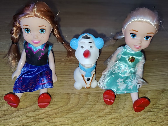 Frozen Anna, Elsa ja Olaf
